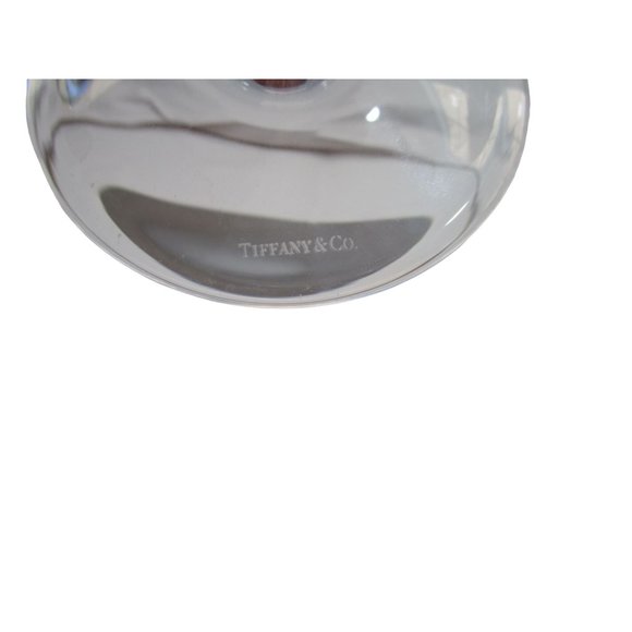 Tiffany Crystal Classic Home Burgundy Wine Pulled Stem Applied Foot EUC - Picture 9 of 16